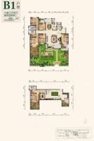 翰林庄园6室3厅4卫300㎡户型图