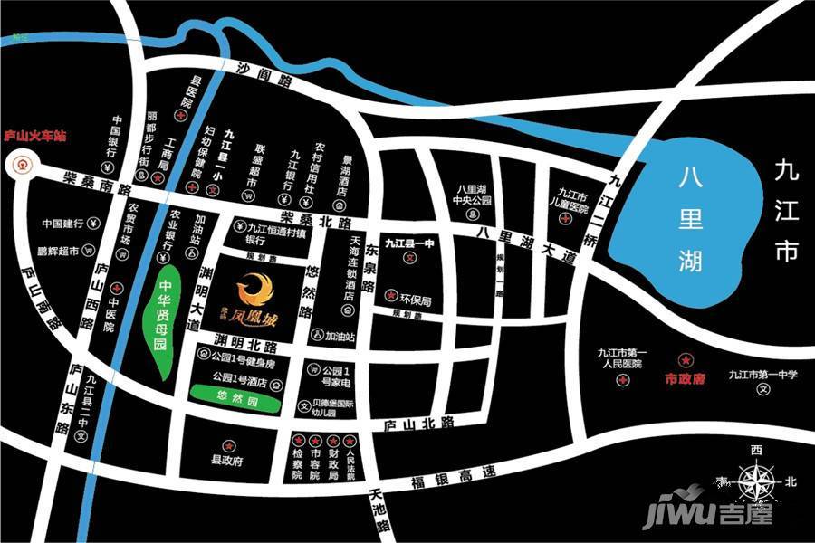鼎盛凤凰城位置交通图图片
