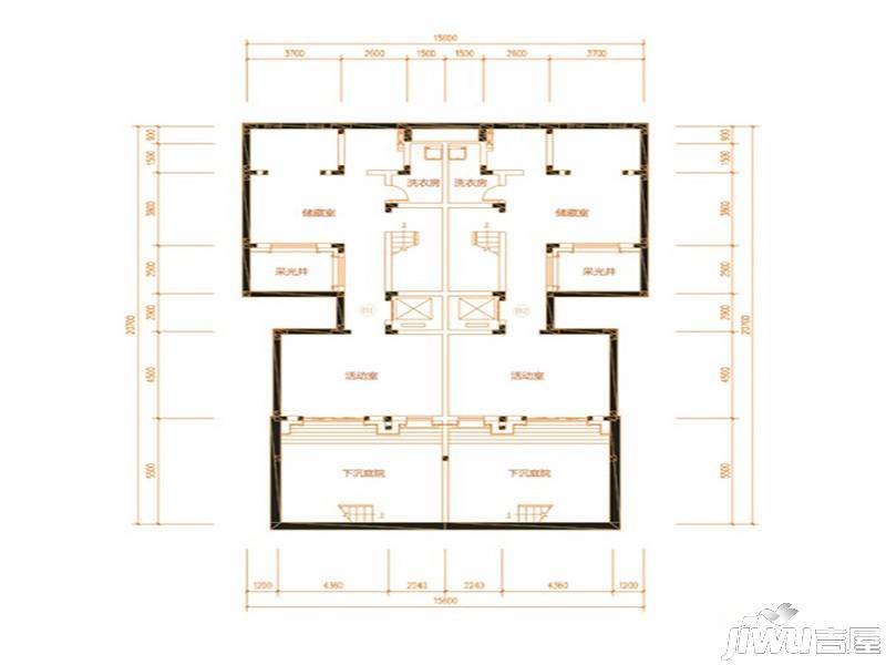 庐山山海会4室0厅0卫260㎡户型图