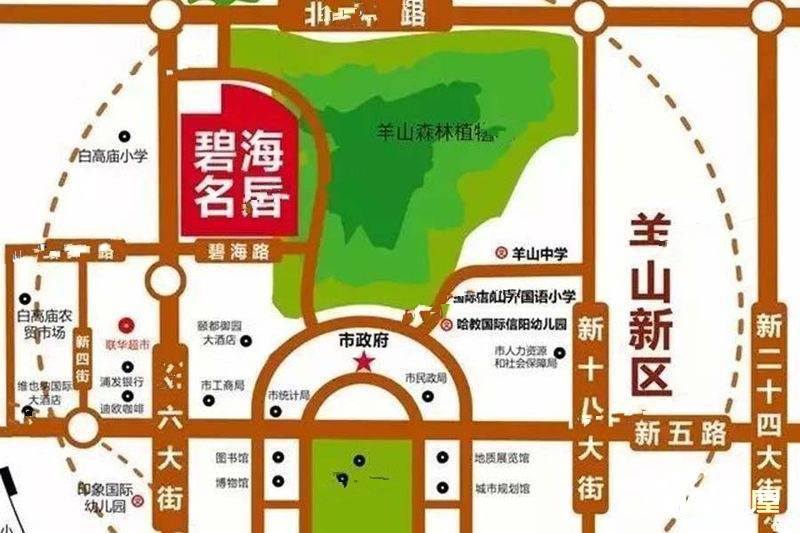 顺达碧海名居位置交通图图片