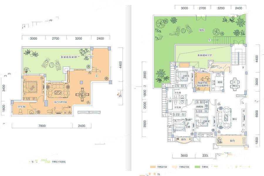 金牛国际社区5室3厅3卫170㎡户型图