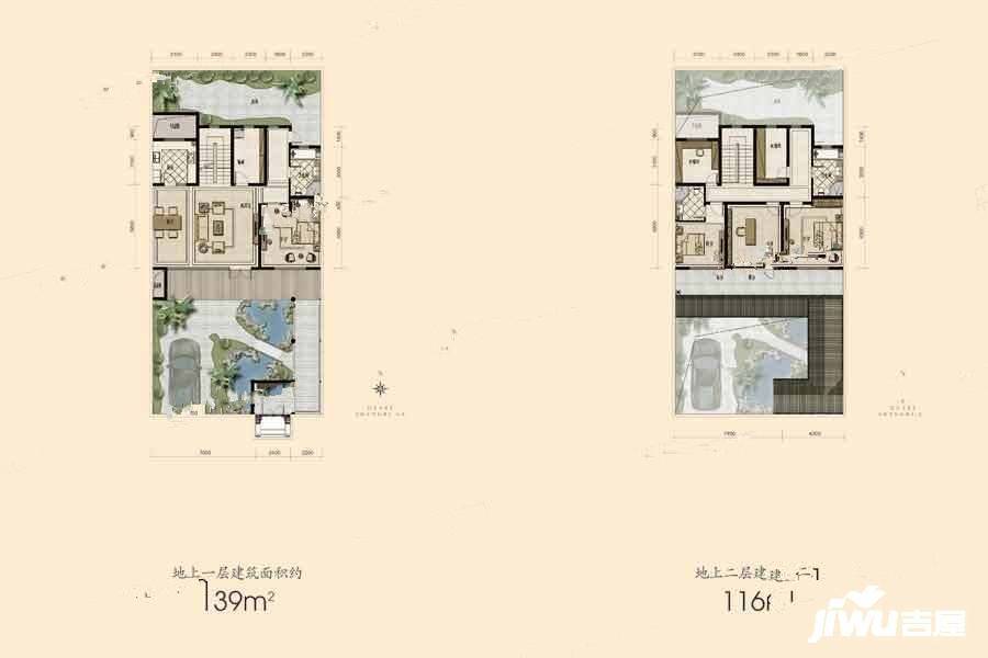 商城桃花源4室2厅3卫255㎡户型图