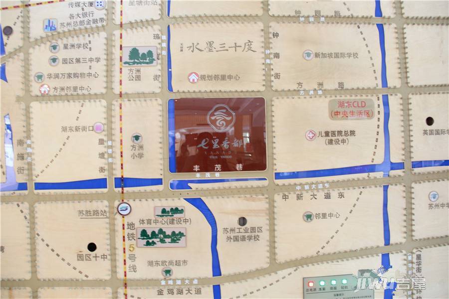 天地源七里香都实景图图片