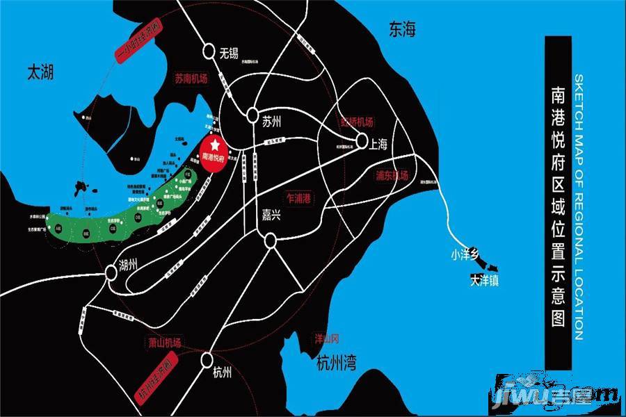 南港悦府位置交通图