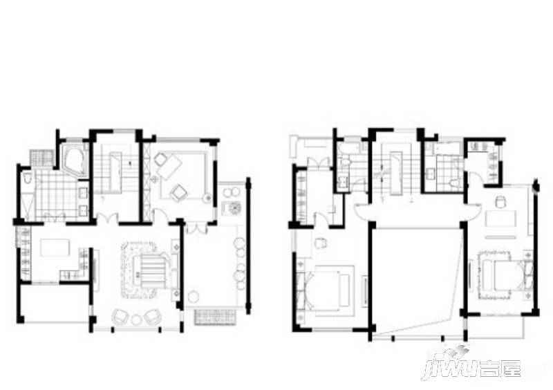 秦馀山庄5室3厅4卫433㎡户型图