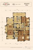 绿城苏州御园5室3厅5卫355㎡户型图
