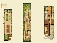 新城石湖公馆4室2厅3卫160㎡户型图