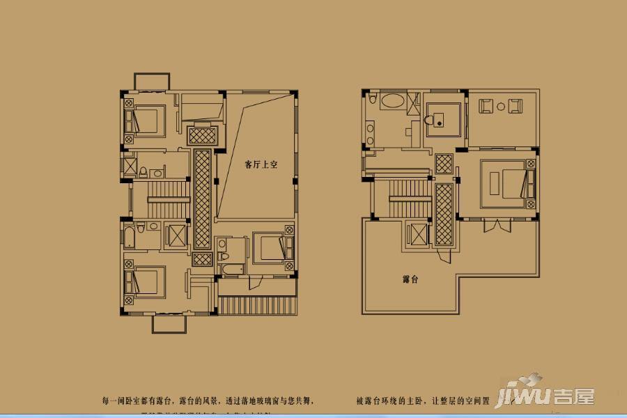 中海独墅岛6室3厅8卫565.9㎡户型图