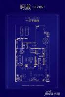 保利独墅4室5厅5卫220㎡户型图