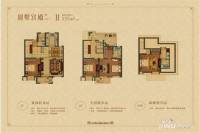 枫丹壹号4室2厅4卫137㎡户型图