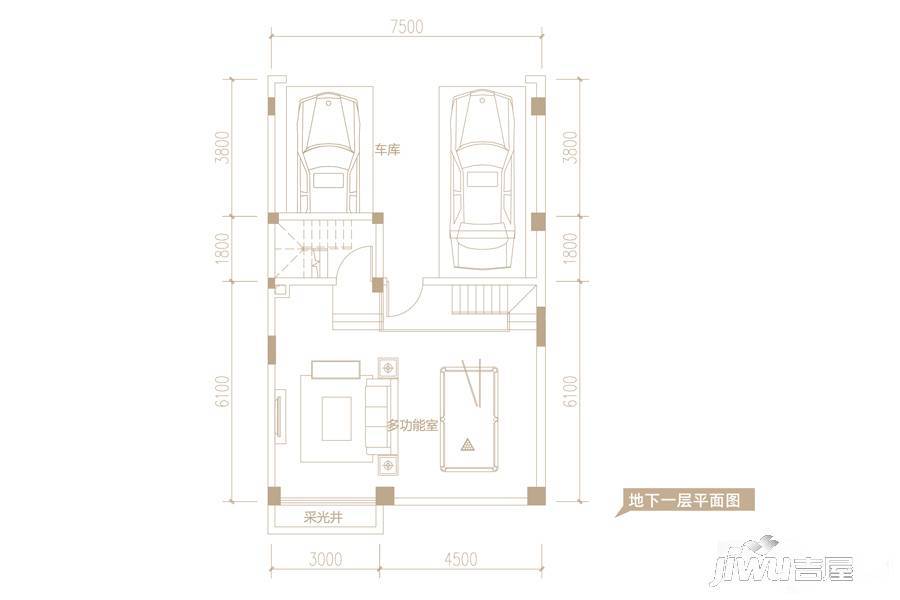 华润红橡世家6室2厅5卫190㎡户型图