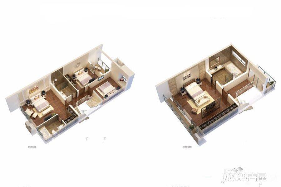 中航樾园4室2厅3卫155㎡户型图