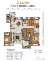 碧桂园天玺6室2厅4卫245㎡户型图