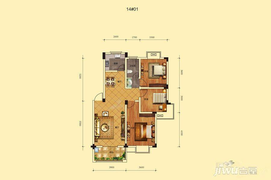 康桥桃花源里户型图