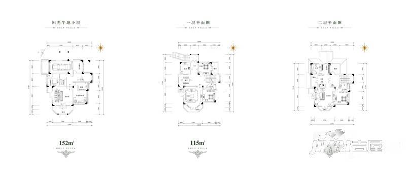 保利体育庄园普通住宅376㎡户型图