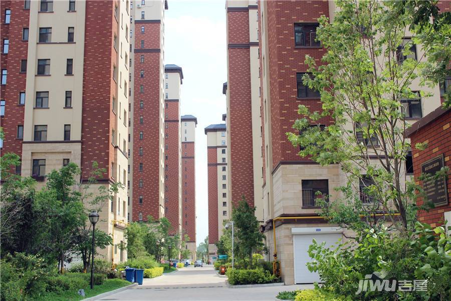 华隆雾凇东郡实景图图片
