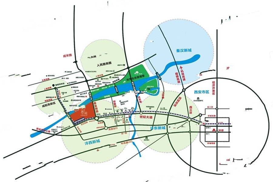 世城滨江位置交通图图片