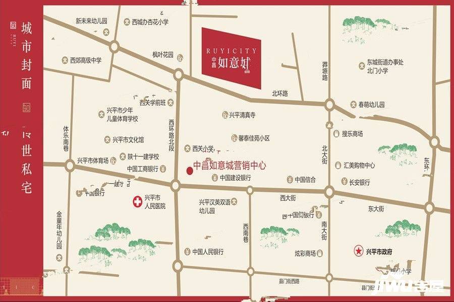 中昌如意城位置交通图