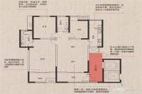 启迪国际城仕家│汀舍3室2厅2卫141.3㎡户型图