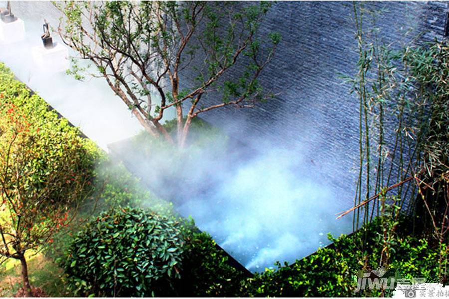 建业十八城5期山水湖城实景图图片