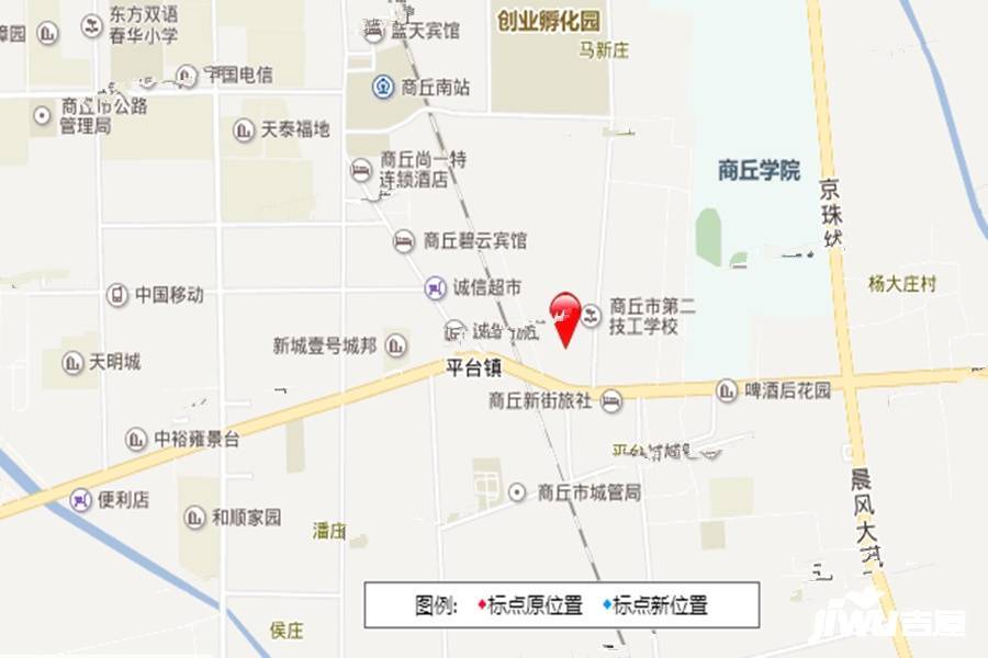 尚锦华城位置交通图