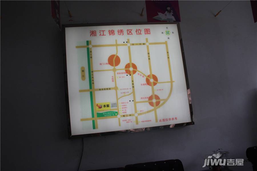 湘江锦绣位置交通图图片