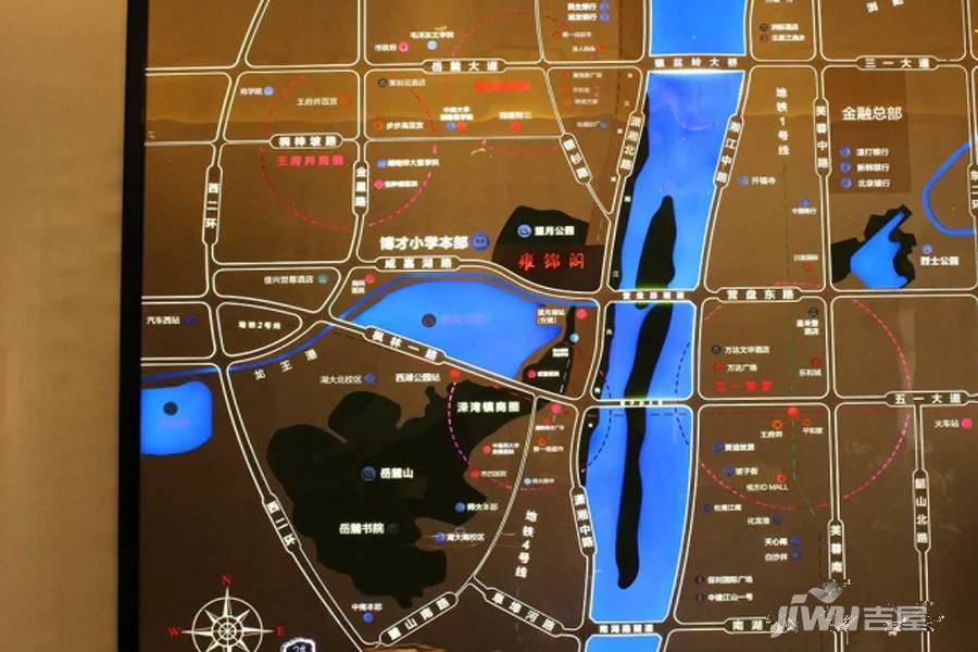 蓝光雍锦阁位置交通图图片