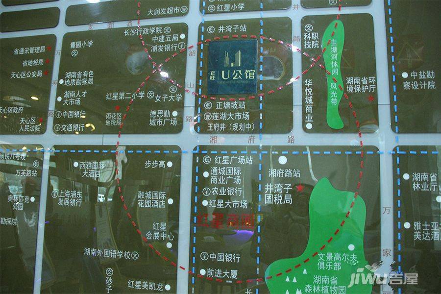 正旺U公馆位置交通图图片