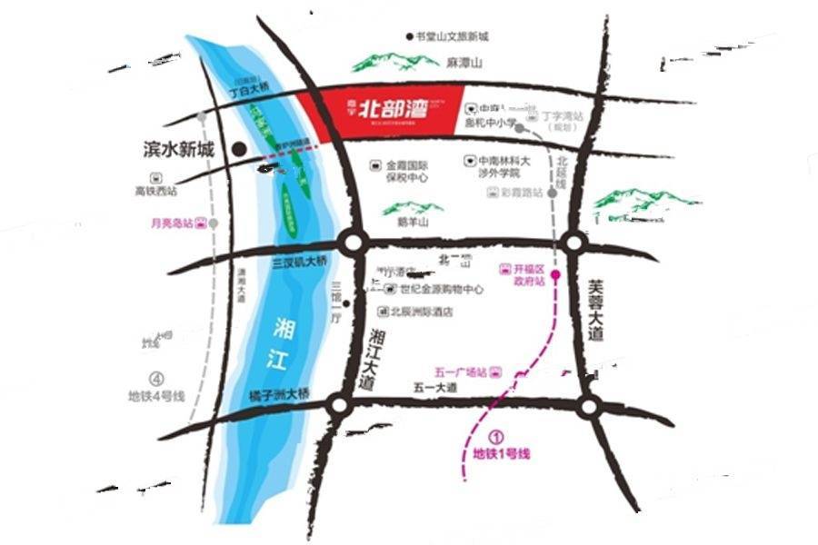 嘉宇悦江天位置交通图