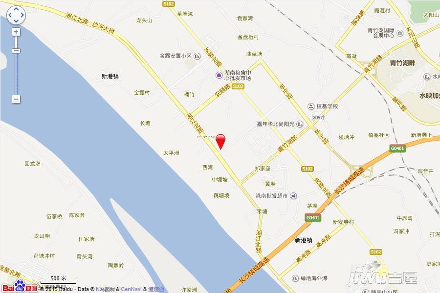 金霞跨境产贸城位置交通图5