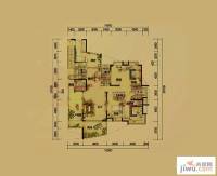 藏珑湖上国际社区4室2厅2卫205㎡户型图