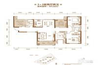 和泓梅溪四季5室2厅2卫139㎡户型图