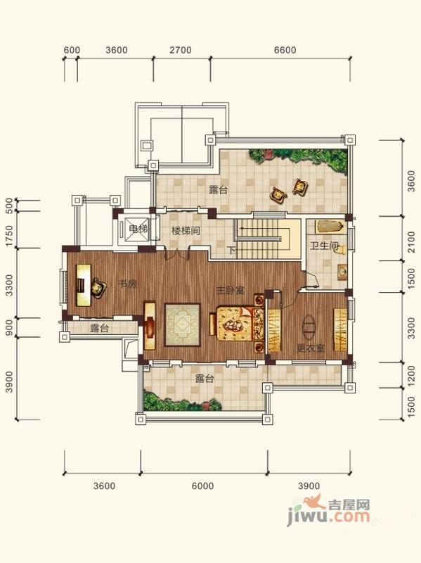 山水英伦庄园别墅574.2㎡户型图