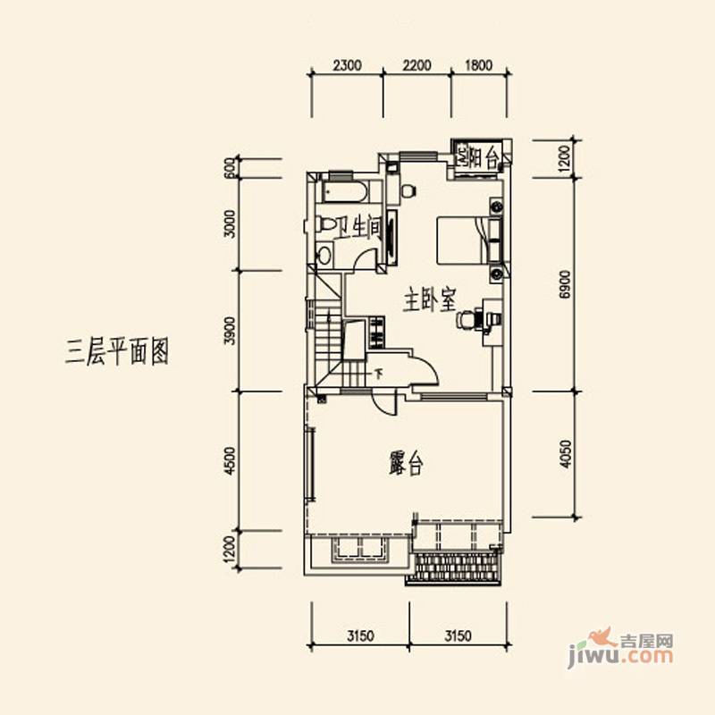 山水英伦庄园4室2厅3卫290㎡户型图