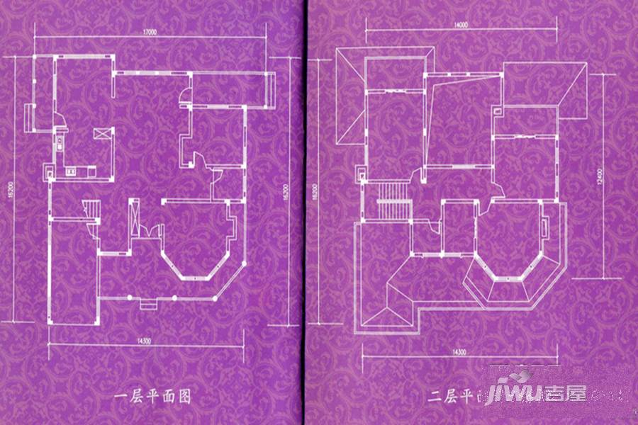 湖边的庄园5室2厅2卫323㎡户型图