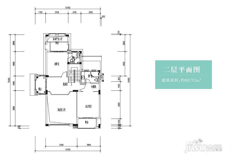 山湖鹭岛6室3厅5卫257.4㎡户型图