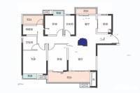 中建嘉和城4室2厅2卫138.2㎡户型图