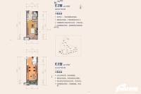 中海新城熙岸1室1厅1卫45㎡户型图