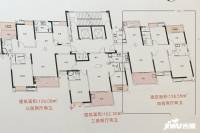 福晟钱隆国际4室2厅2卫138.6㎡户型图