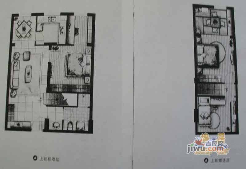 盛景9号2室1厅1卫73㎡户型图