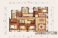 置地康熙左岸5室2厅3卫190㎡户型图