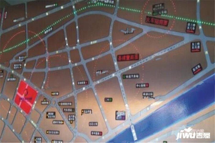 亿达商业广场位置交通图