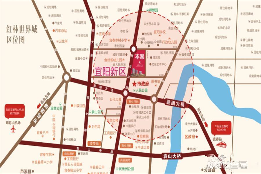 红林世界城位置交通图2
