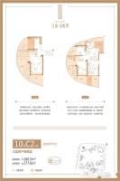 江南金悦湾4室2厅2卫160.3㎡户型图