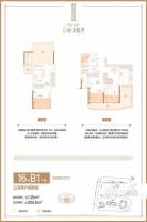 江南金悦湾4室2厅2卫135㎡户型图