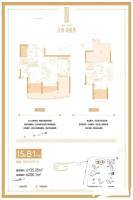 江南金悦湾4室2厅2卫135.1㎡户型图