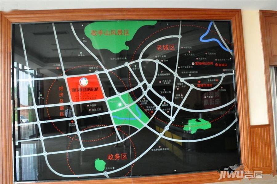 新港国际城位置交通图