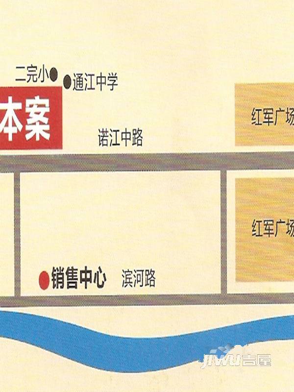 通江时代广场位置交通图图片