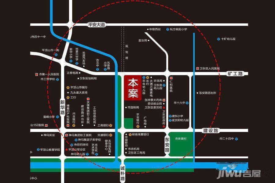 恒宇东城国际位置交通图图片