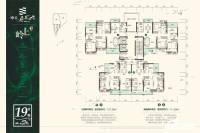 中建江湾壹号3室2厅2卫137.4㎡户型图